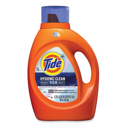 Hygienic Clean Heavy 10x Duty Liquid Laundry Detergent, Original, 92 oz Bottle, 4/Carton. Picture 1