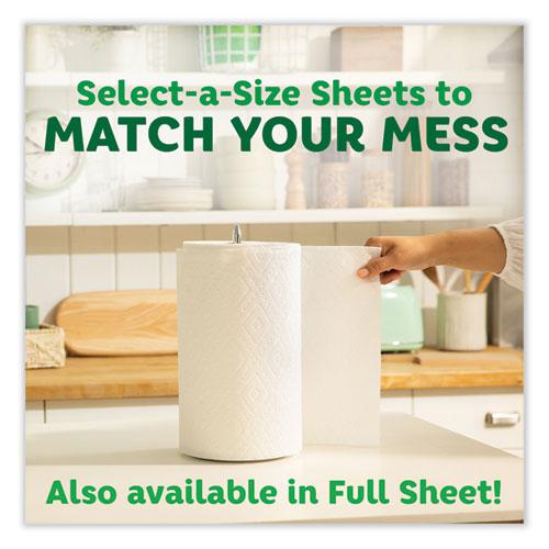 Select-a-Size Kitchen Roll Paper Towels, 2-Ply, White, 5.9 x 11, 147 Sheets/Roll, 12 Rolls/Carton. Picture 5