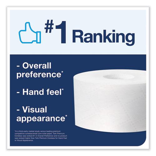 Coreless High Capacity Bath Tissue, 2-Ply, White, 750 Sheets/Roll, White, 12/Carton. Picture 4