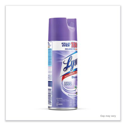 Disinfectant Spray, Early Morning Breeze, 12.5 oz Aerosol Spray, 12/Carton. Picture 7
