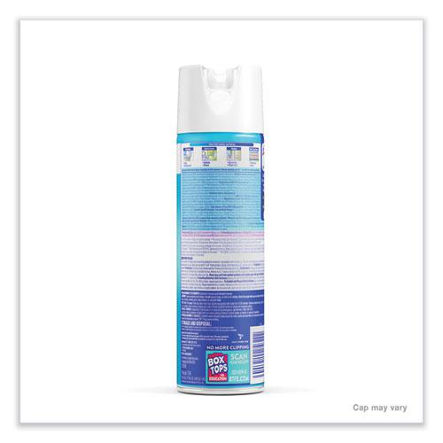 Disinfectant Spray, Crisp Linen, 19 oz Aerosol Spray, 12/Carton. Picture 4