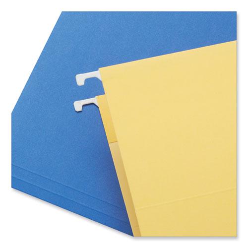 Deluxe Bright Color Hanging File Folders, Legal Size, 1/5-Cut Tabs, Assorted Colors, 25/Box. Picture 4