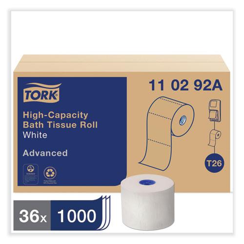 Advanced High Capacity Bath Tissue, Septic Safe, 2-Ply, White, 1,000 Sheets/Roll, 36/Carton. Picture 2
