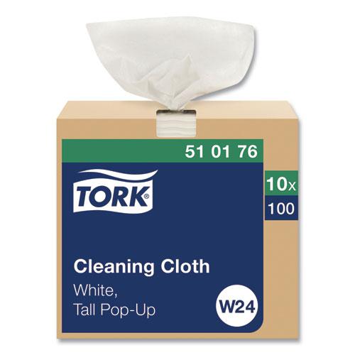 Cleaning Cloth, 8.46 x 16.13, White, 100 Wipes/Box, 10 Boxes/Carton. Picture 1