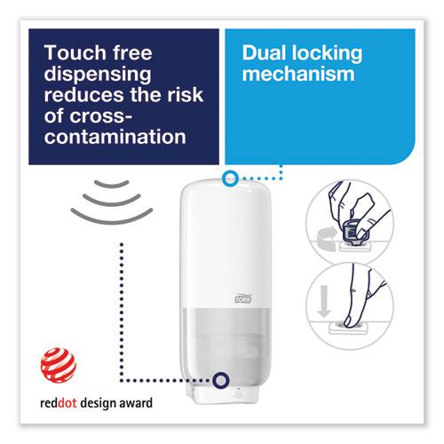 Elevation Foam Skincare Auto Dispenser with Intuition Sensor, 1 L/33 oz, 4.45 x 5.12 x 10.94, White, 4/Carton. Picture 2