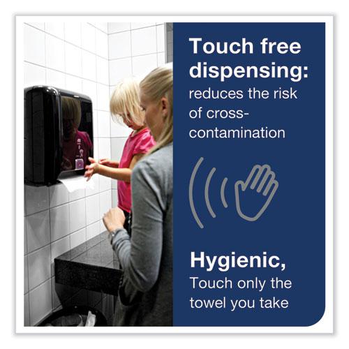Elevation Matic Hand Towel Dispenser with Intuition Sensor, 13 x 8 x 14.5, Black. Picture 4