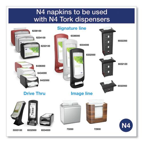 Xpressnap Interfold Dispenser Napkins, 1-Ply, Bag-Pack, 13 x 8.5", White, 6000/Carton. Picture 4