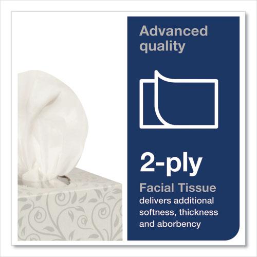 Advanced Facial Tissue, 2-Ply, White, Cube Box, 94 Sheets/Box, 36 Boxes/Carton. Picture 6