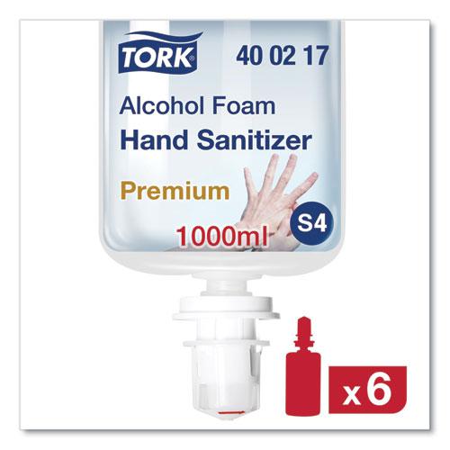 Premium Alcohol Foam Hand Sanitizer, 1 L Bottle, Unscented, 6/Carton. Picture 2
