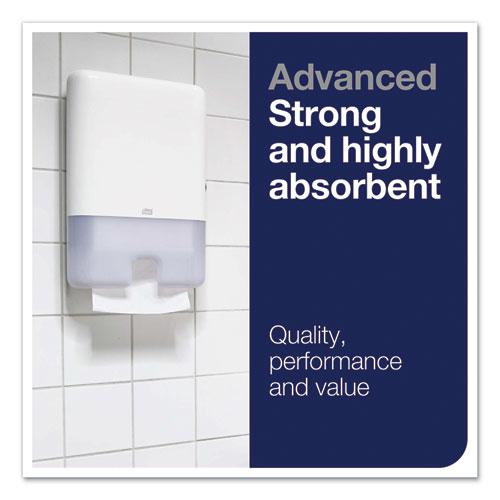 Advanced Multifold Hand Towel, 1-Ply, 9 x 9.5, White, 250/Pack, 16 Packs/Carton. Picture 6