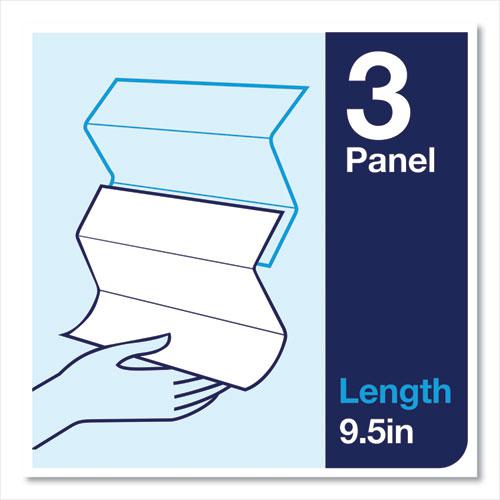 Advanced Multifold Hand Towel, 1-Ply, 9 x 9.5, White, 250/Pack, 16 Packs/Carton. Picture 7