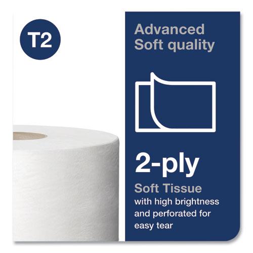 Advanced Jumbo Bath Tissue, Septic Safe, 2-Ply, White, 3.48" x 751 ft, 12 Rolls/Carton. Picture 5