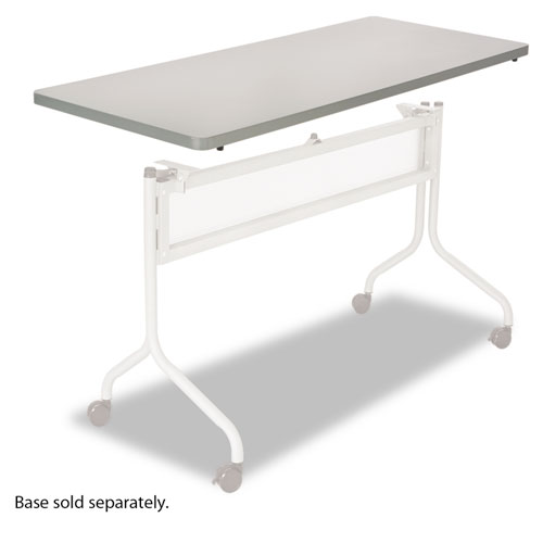 Impromptu Series Mobile Training Table Top, Rectangular, 48w x 24d, Gray. The main picture.