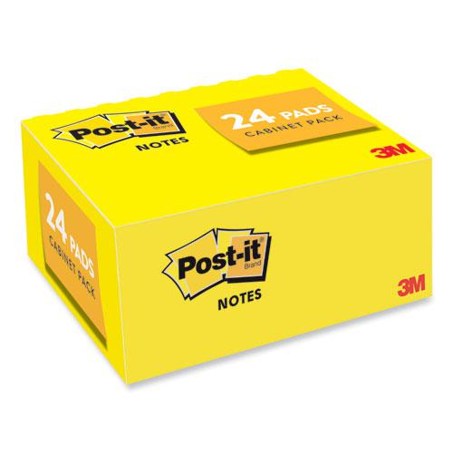 Original Pads in Canary Yellow, Value Pack, 1.38" x 1.88", 100 Sheets/Pad, 24 Pads/Pack. Picture 2