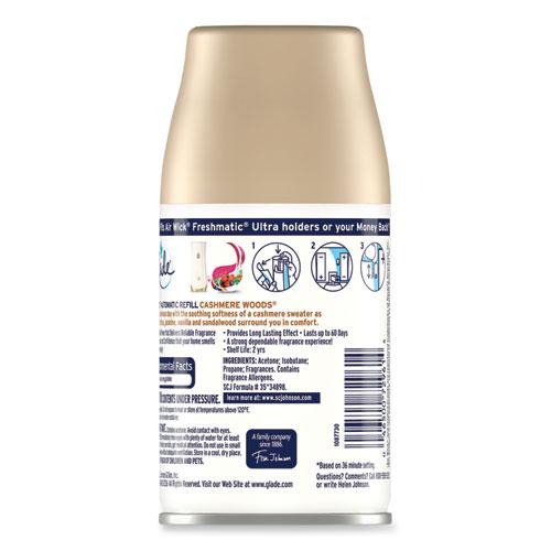 Automatic Air Freshener, Cashmere Woods, 6.2 oz, 4/Carton. Picture 4