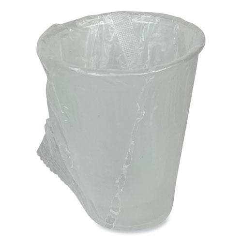 Translucent Plastic Cold Cups, Individually Wrapped, 9 oz, Polypropylene, 1,000/Carton. Picture 1