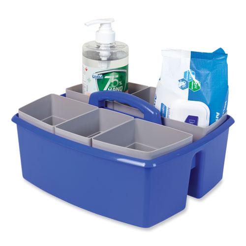Large Caddy with Sorting Cups, Blue, 2/Carton. Picture 6