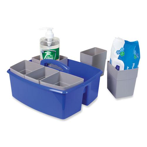 Large Caddy with Sorting Cups, Blue, 2/Carton. Picture 7
