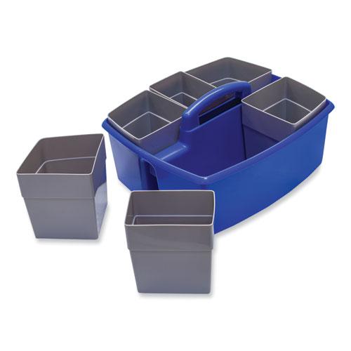 Large Caddy with Sorting Cups, Blue, 2/Carton. Picture 8