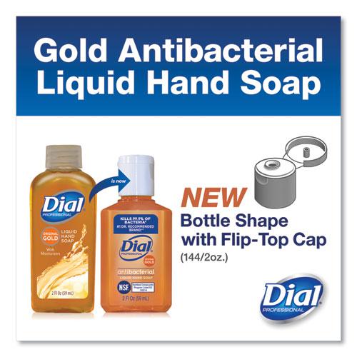Gold Antibacterial Liquid Hand Soap, Floral, 2 oz, 144/Carton. Picture 2