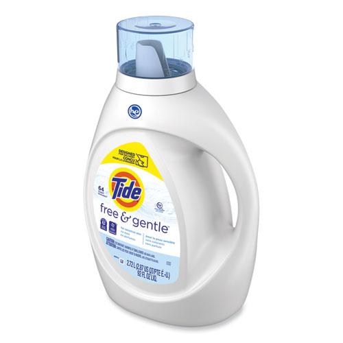 Free and Gentle Liquid Laundry Detergent, Unscented, 92 oz Bottle. Picture 4