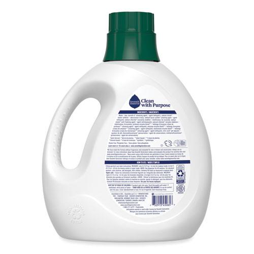Natural Liquid Laundry Detergent, Fragrance Free, 135 oz Bottle, 4/Carton. Picture 2