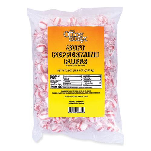 Candy Assortments, Soft Peppermint Puffs, 22 oz Bag. Picture 1