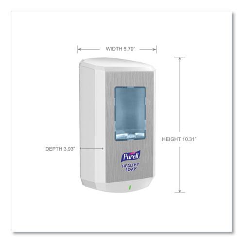 CS6 Soap Touch-Free Dispenser, 1,200 mL, 4.88 x 8.8 x 11.38, White. Picture 5