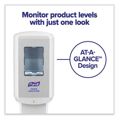CS6 Hand Sanitizer Dispenser, 1,200 mL, 5.79 x 3.93 x 15.64, White. Picture 4