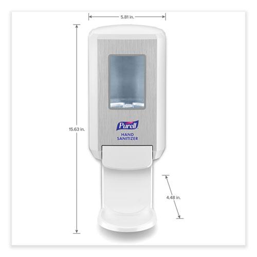 CS4 Hand Sanitizer Dispenser, 1,200 mL, 6.12 x 4.48 x 10.81, White. Picture 5