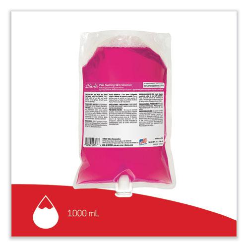 Pink Foaming Skin Cleanser, Fresh, 1,000 mL Refill Bag, 6/Carton. Picture 4