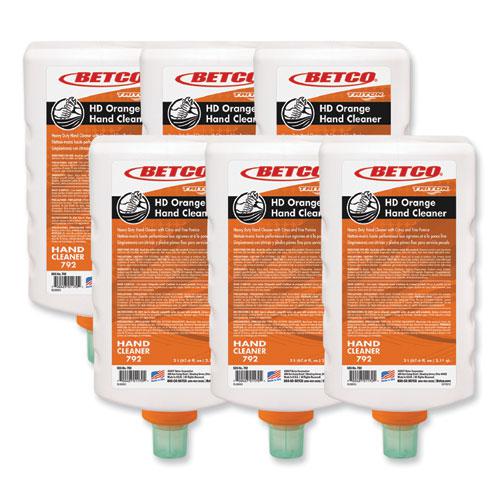 HD Orange Hand Cleaner Refill, Citrus Zest, 2 L Refill Bottle for Triton Dispensers, 6/Carton. Picture 3