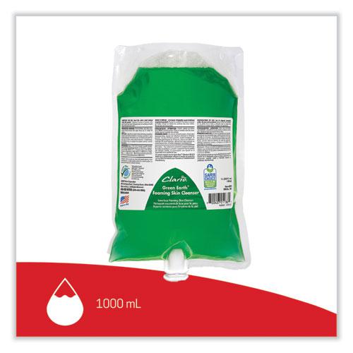 Green Earth Foaming Skin Cleanser Refill, Fresh Meadow, 1,000 mL Refill Bag, 6/Carton. Picture 4