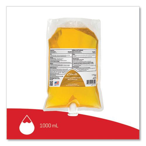 Antibacterial Foaming Skin Cleanser, Fresh, 1,000 mL Refill Bag, 6/Carton. Picture 4