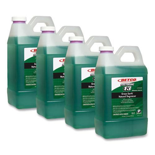 Green Earth Natural Degreaser, Mild Scent, 2 L Bottle, 4/Carton. Picture 3