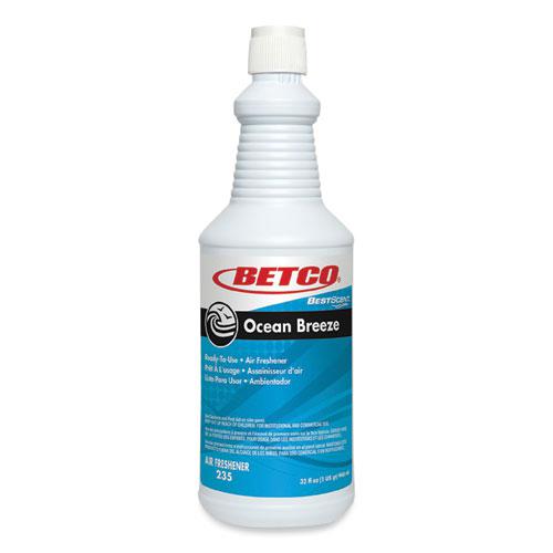 BestScent Ocean Breeze RTU Deodorizer, Ocean Breeze Scent, 32 oz Spray Bottle, 12/Carton. Picture 1