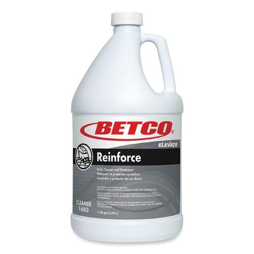 Reinforce Floor Cleaner and Protectant, Lemon Scent, 1 gal Bottle, 4/Carton. Picture 1