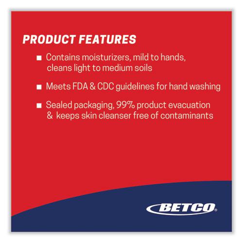 Antibacterial Foaming Skin Cleanser, Fresh, 1,000 mL Refill Bag, 6/Carton. Picture 6