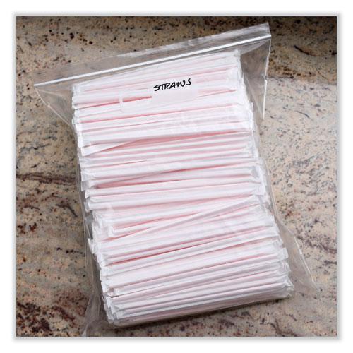 Reclosable Food Storage Bags, 2 gal, 1.75 mil, 13" x 15", Clear, 100/Box. Picture 5