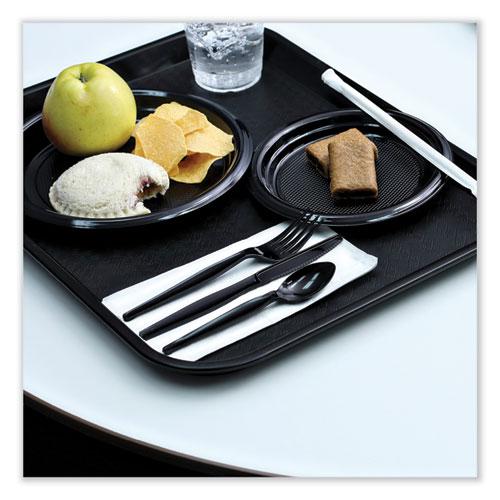 Heavyweight Wrapped Polystyrene Cutlery, Fork, Black, 1,000/Carton. Picture 5
