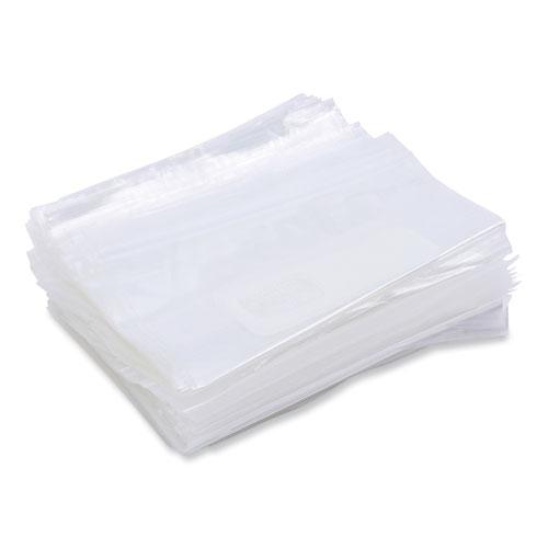 Reclosable Food Storage Bags, 1 qt, 1.75 mil, 7" x 8", Clear, 500/Box. Picture 1