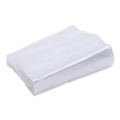 Reclosable Food Storage Bags, Sandwich, 1.15 mil, 6.5" x 5.89", Clear, 500/Box. Picture 1