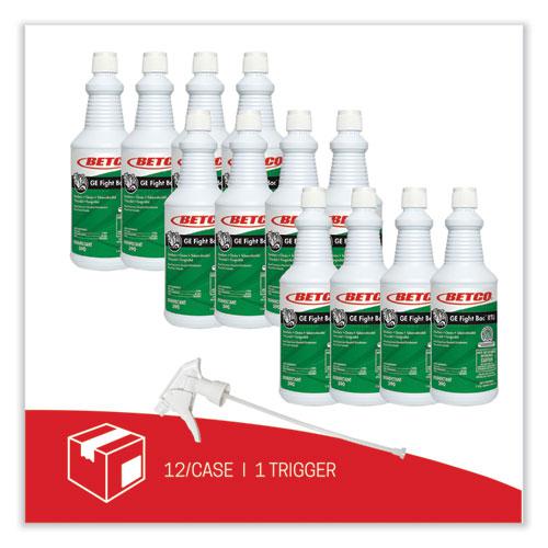 GE Fight Bac RTU Disinfectant, Fresh Scent, 32 oz Bottle, 12/Carton. Picture 2