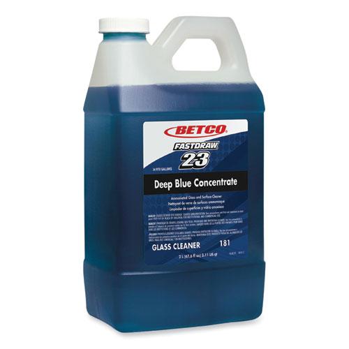 Deep Blue Glass and Surface Cleaner, 2 L Bottle, 4/Carton. Picture 1