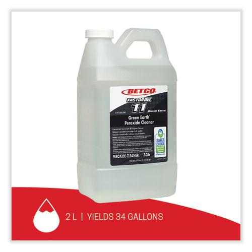 Green Earth Peroxide Cleaner, Fresh Mint Scent, 2 L Bottle, 4/Carton. Picture 5