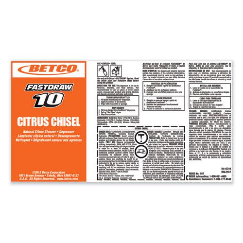 Citrus Chisel, Citrus Scent, 2 L Bottle, 4/Carton. Picture 8
