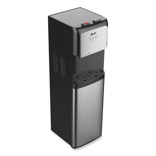 Bottom Loading Water Dispenser with UV Light, 3 to 5 gal, 41.25 h, Black/Stainless Steel. Picture 7