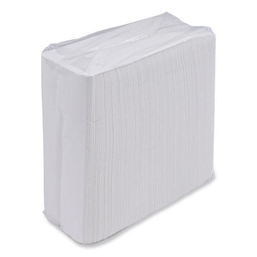 Tallfold Dispenser Napkin, 12" x 7", White, 500/Pack, 20 Packs/Carton. Picture 8