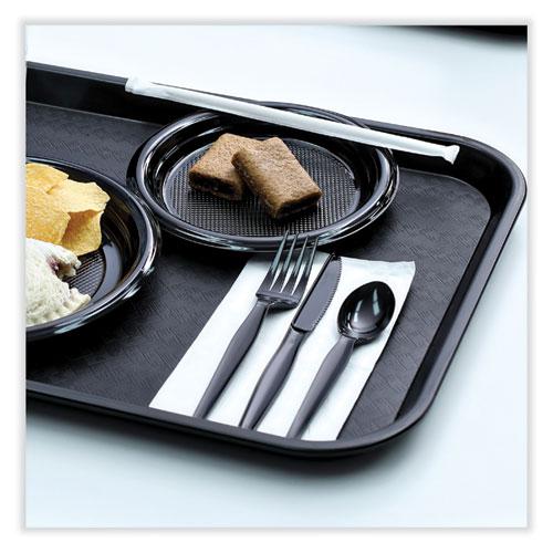 Heavyweight Wrapped Polystyrene Cutlery, Knife, Black, 1,000/Carton. Picture 4