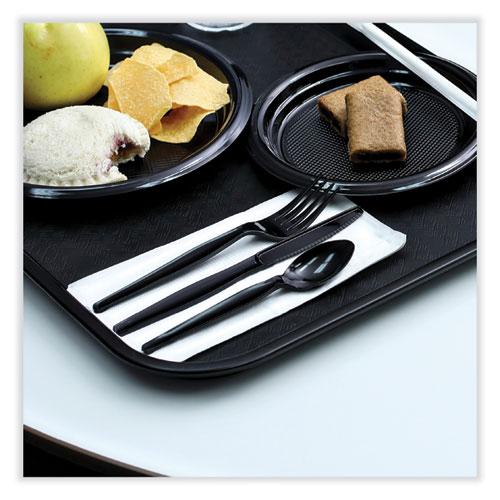 Heavyweight Wrapped Polystyrene Cutlery, Knife, Black, 1,000/Carton. Picture 6